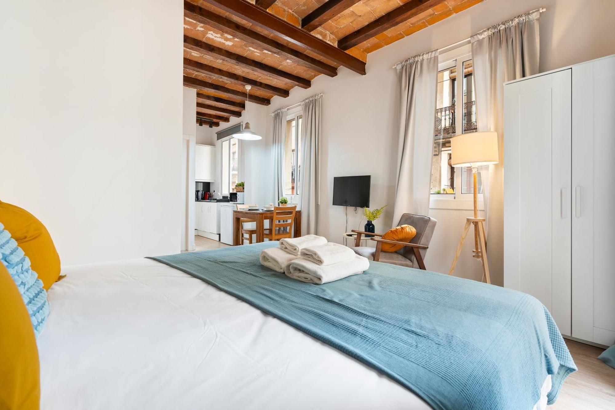 Lodging Apartments Barceloneta Beach Studio 12 외부 사진